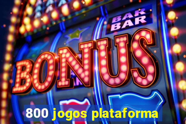 800 jogos plataforma